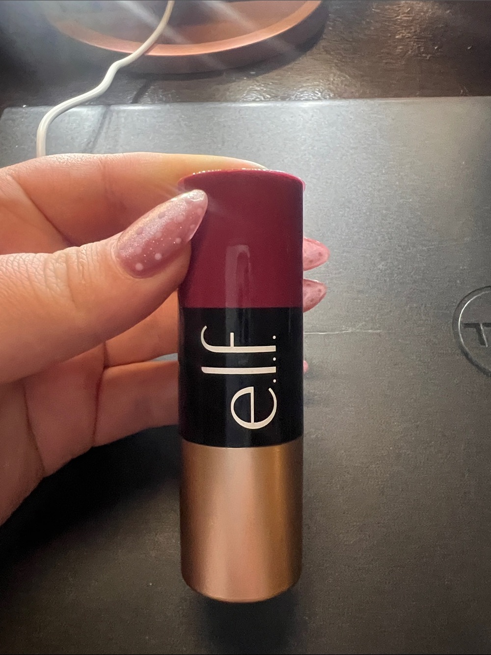 ELF Satin blush - Deep Berry Pink